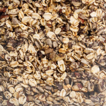 Mohn Granola - Detail Mohn Granola - Detail